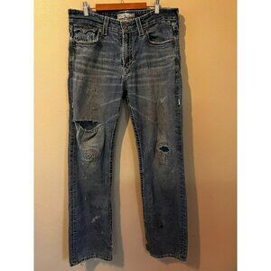 Men's Vintage Collection Big Star Pioneer Distressed Jeans Size 36R [GREAT]